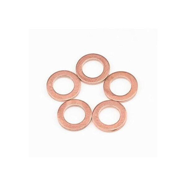 Sutemribor 150 arandelas de sellado métrico de cobre de 8_4