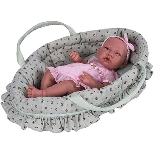 Rakki Dolli Soft Doll Juego de cuna para muñeca de bebé_3