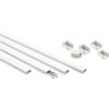 Easylife Tech Canal de cable blanco pintable de 10 pies_3