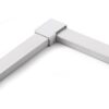 Easylife Tech Canal de cable blanco pintable de 10 pies_4