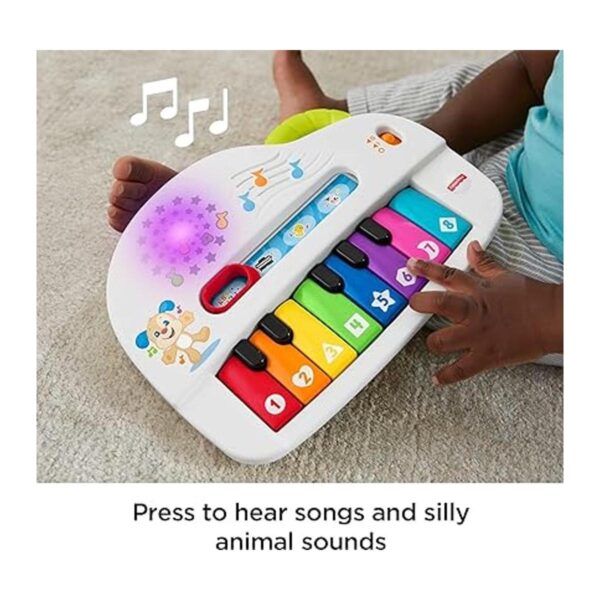 FisherPrice Piano iluminado con sonidos tontos_2