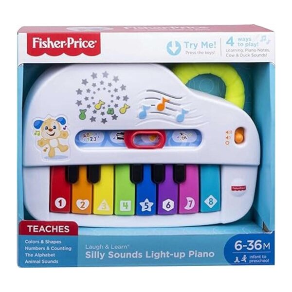 FisherPrice Piano iluminado con sonidos tontos_6