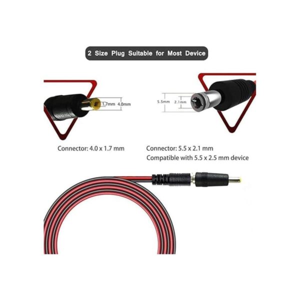 Cable de fuente de alimentación automática de 12 V24 V CC_2