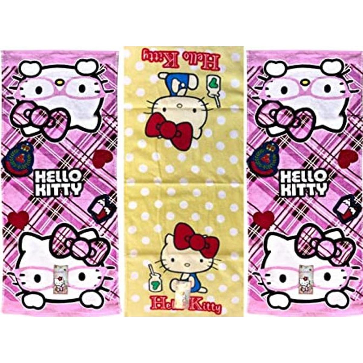 SANRIO Toalla de mano decorativa para niños diseño de
