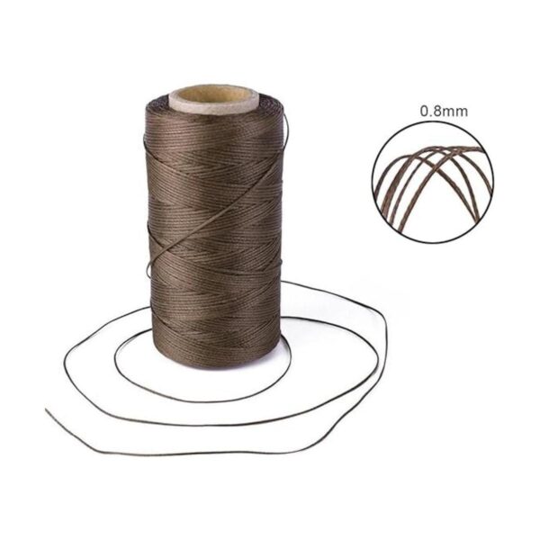 Crafts Cuerda de hilo encerado para costura de joyería de