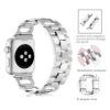 OULUCCI Correa de acero inoxidable compatible con Apple_2
