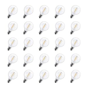 Brightown Candelabra Lote de 25 bombillas G40 con rosca_1