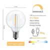 Brightown Candelabra Lote de 25 bombillas G40 con rosca_2