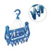 Clip plegable y colgador de goteo con 32 clips tendedero