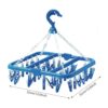 Clip plegable y colgador de goteo con 32 clips tendedero