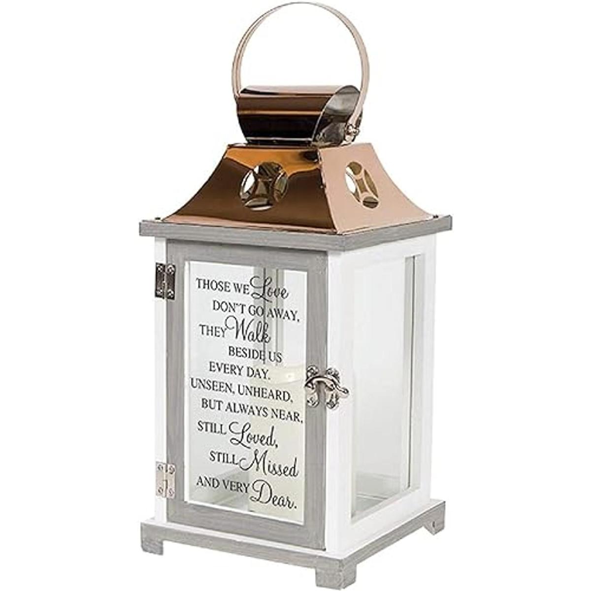 Carson Home Accents 57447 Linterna sin llama con