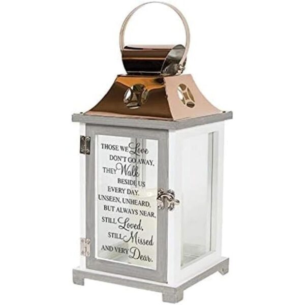 Carson Home Accents 57447 Linterna sin llama con_2