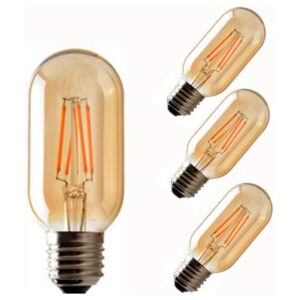 JKLcom T45 Bombillas LED Edison vintage T45 Bombilla de