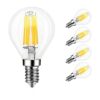 MD Lighting Lote de 4 bombillas LED E14 de 6 W G45_1