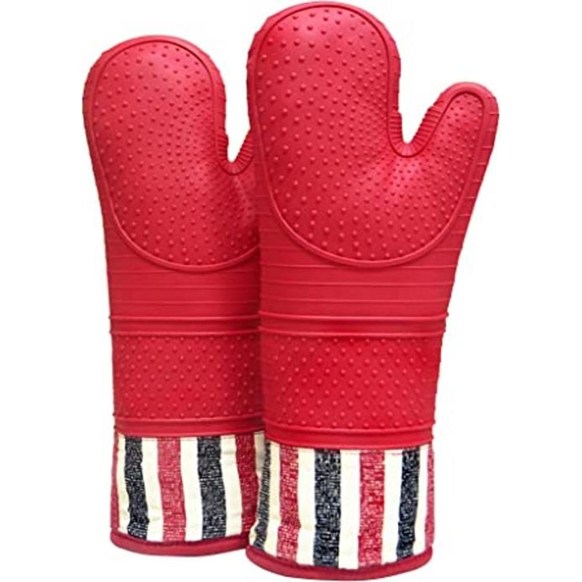 RED LMLDETA Guantes de horno resistentes al calor de 550
