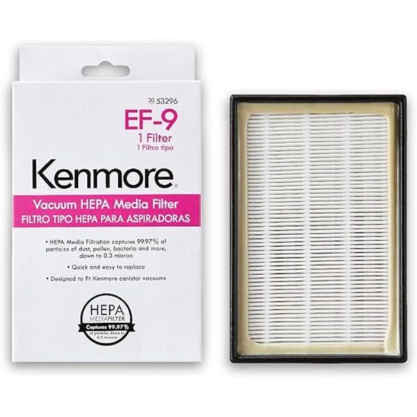 Kenmore 53296 EF9 Filtro de escape para aspiradoras_1