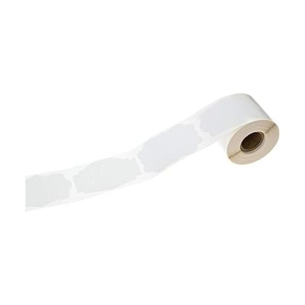 Etiqueta de regalo navideña blanca mate 250 calcomanías_5