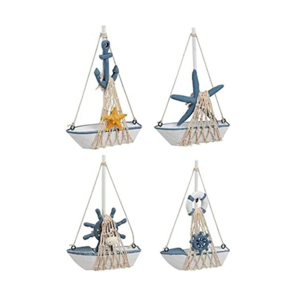 Juvale Juego de 4 velas en miniatura para decoración_1