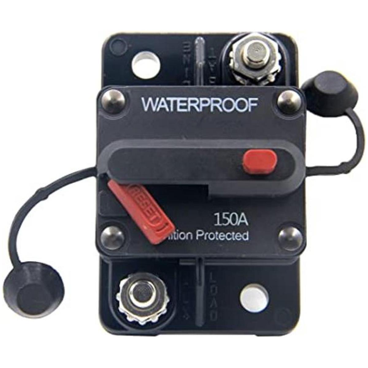 RKURCK Disyuntor de circuito impermeable de 12 V48 V CC