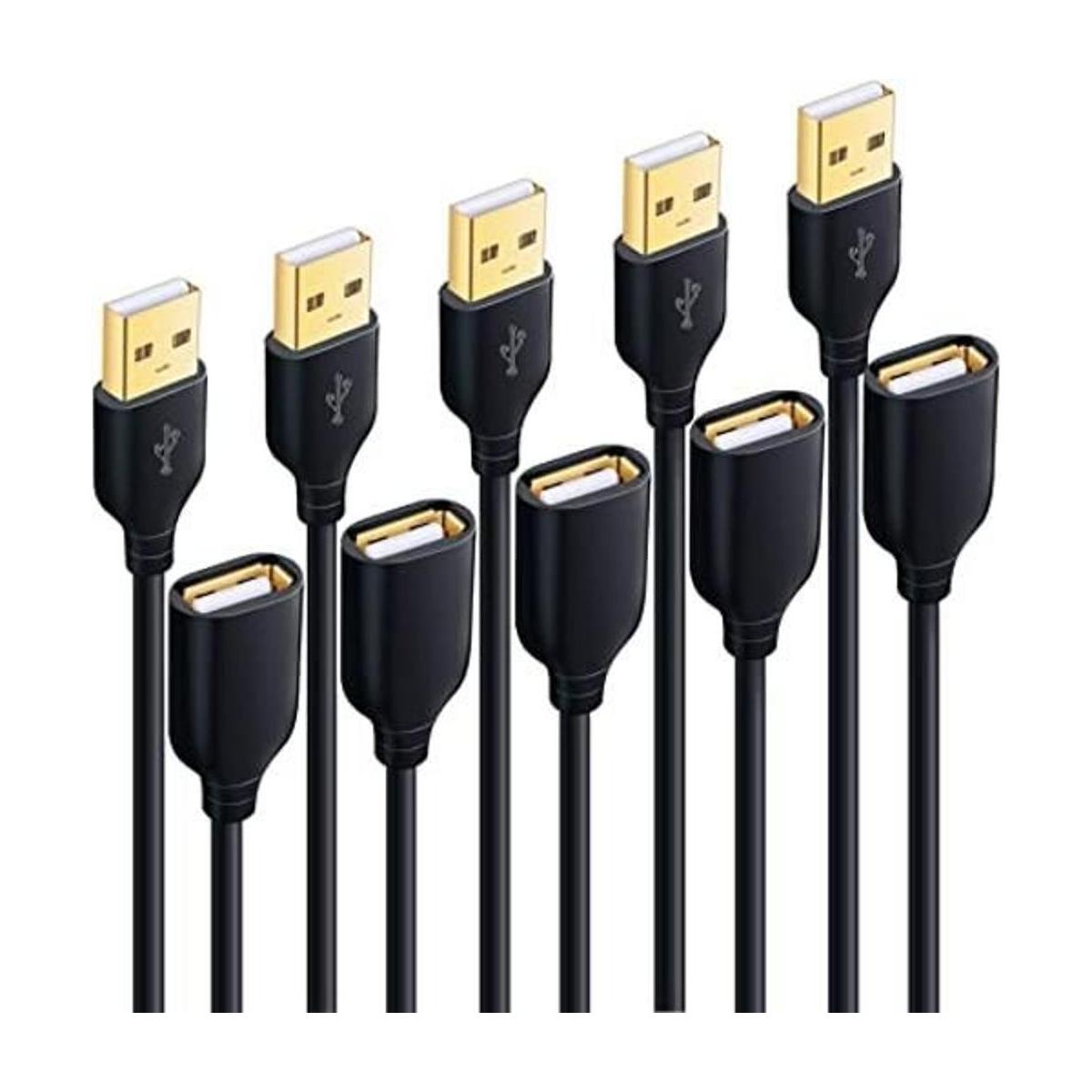 Besgoods Cable de extensión USB cable extensor USB 2.0