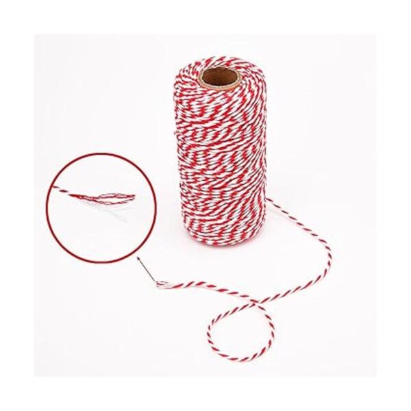 Sunmns Cuerda de cuerda de algodón de 3 rollos para_3