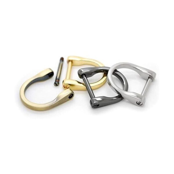 CRAFTMEMORE Anillo en forma de U con forma de U con_4