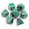 Haxtec Juego de dados metálicos para Calabozos y_1
