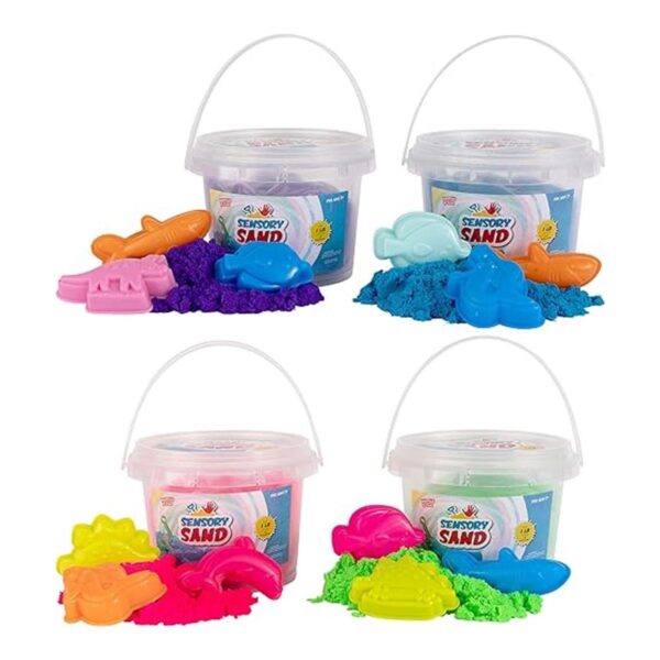 Sensory Sand Paquete de arena con moldes de mar para_1