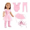 BARWA Ropa de muñeca de 18 pulgadas trajes de ballet_1