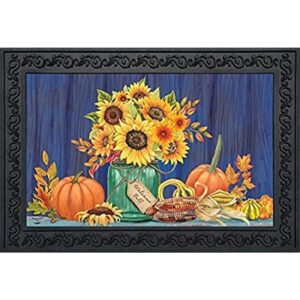 Briarwood Lane Tapete floral con diseño de girasoles para_1