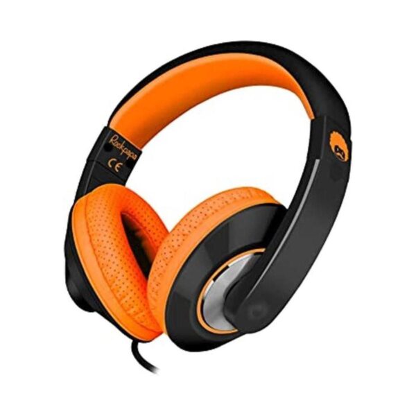 Rockpapa Audífonos de camuflaje Negro_1