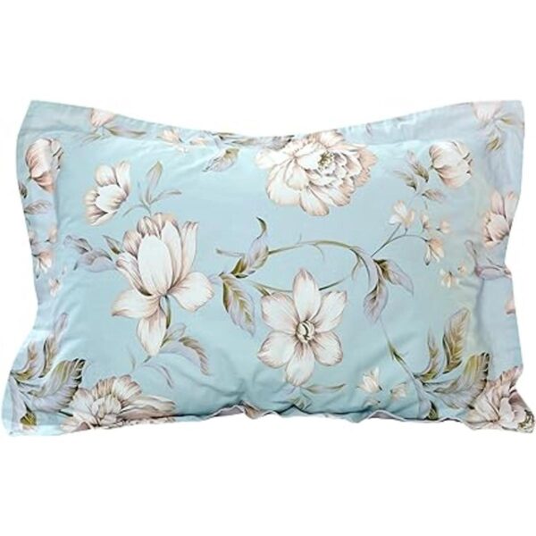 FADFAY Juego de funda de edredón con estampado floral 3