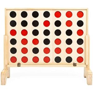 Play Platoon Juego gigante de madera 4 en una fila Drop_1
