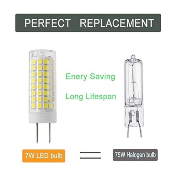 Bombilla LED GY8.6 7W T4 G8 bombilla LED reemplazo de_6