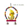 BWOGUE 5 juguetes de loro de pájaros campana colgante