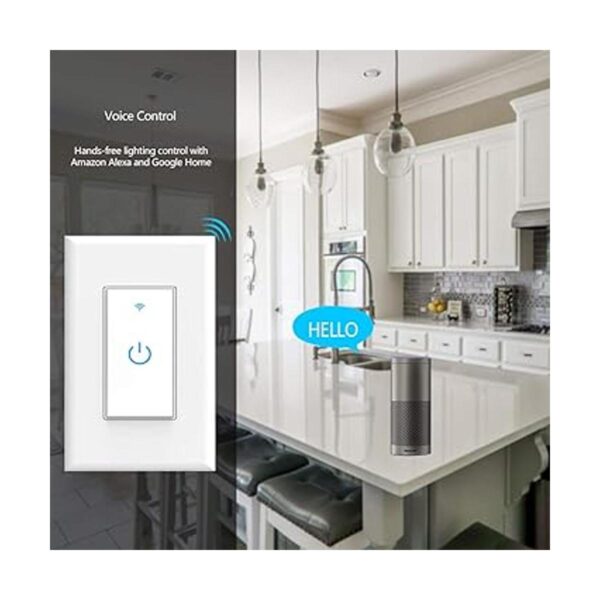 Interruptor inteligente WIFI que funciona con Alexa