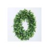 Lvydec Corona de hojas verdes artificiales corona de boj