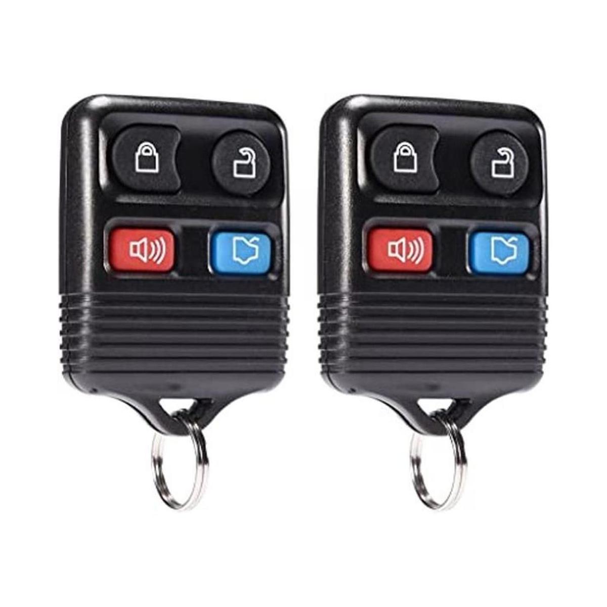 MICTUNING Control remoto de entrada sin llave llavero de