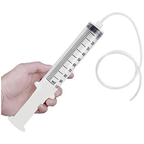 Jeringa grande de plástico de 3.4 fl oz con tubo jeringas_1