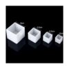 Molde de resina cuadrada de 4 piezas moldes de silicona