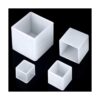 Molde de resina cuadrada de 4 piezas moldes de silicona