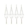 Sorbus Percha para plantas de macramé 4 unidades para_6