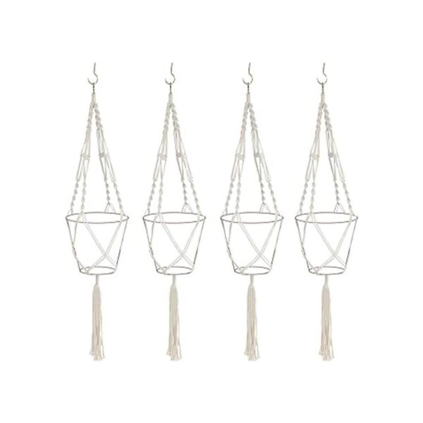 Sorbus Percha para plantas de macramé 4 unidades para_6