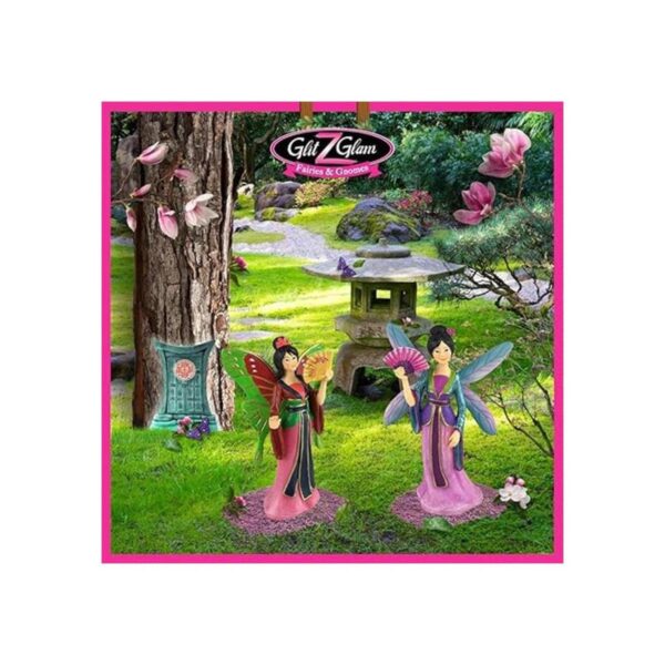 GlitZGlam Fairy Kai la hermosa hada en miniatura de Asia