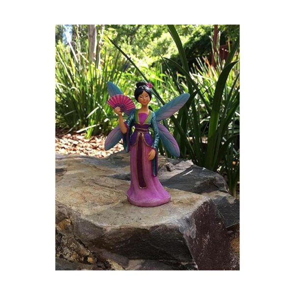 GlitZGlam Fairy Kai la hermosa hada en miniatura de Asia