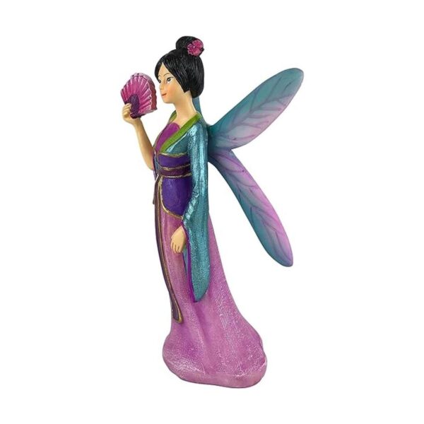 GlitZGlam Fairy Kai la hermosa hada en miniatura de Asia
