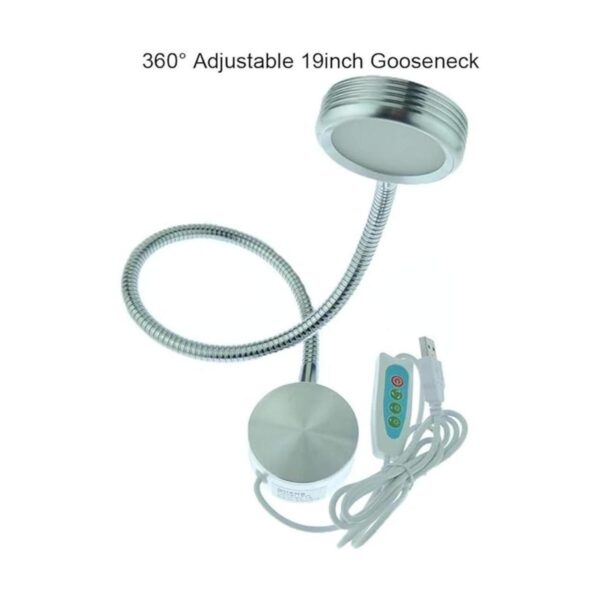 QUANS Lámpara de luz LED de lectura de 3 colores_3