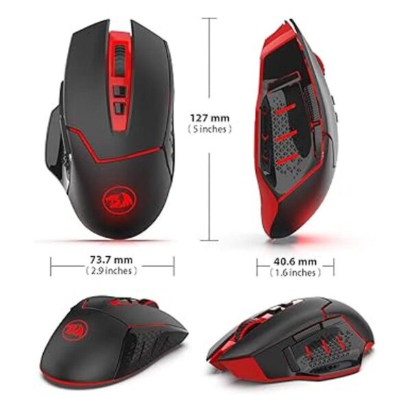 Redragon M6901 Mouse inalámbrico para juegos con cambio de