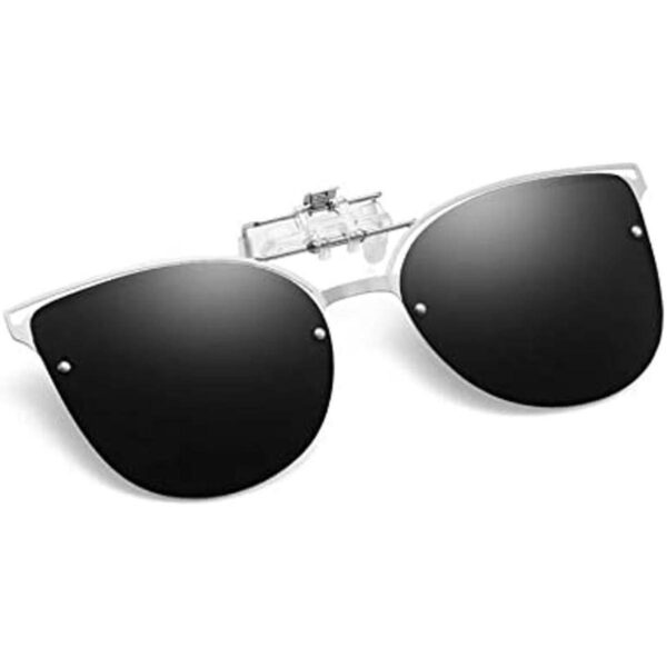 Gafas de sol polarizadas unisex antirreflejos con clip