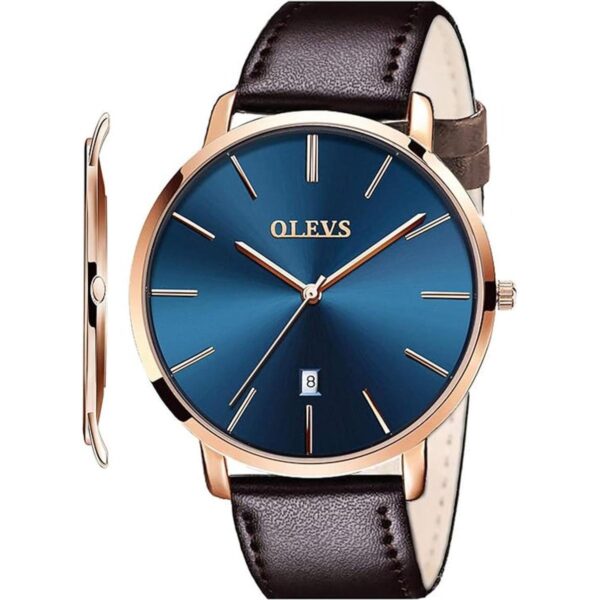 OLEVS Relojes minimalistas ultra finos a la moda casual